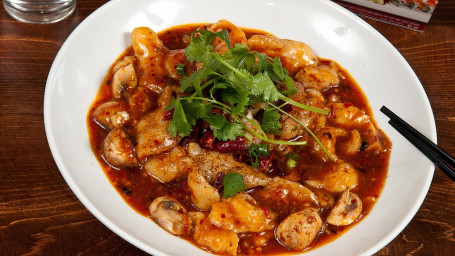 501 Spicy Chili Fish Sì Chuān Shuǐ Zhǔ Yú