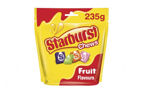 Starburst Fruit Chews Dele Taske 235G