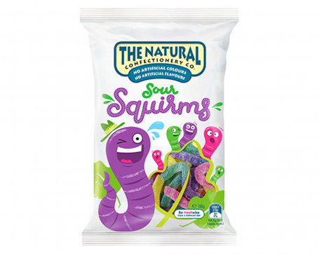 The Natural Confect. Co Squirms 180G