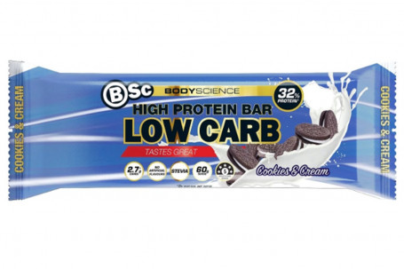 Body Science High Protein Low Carb Cookies Cream 60G