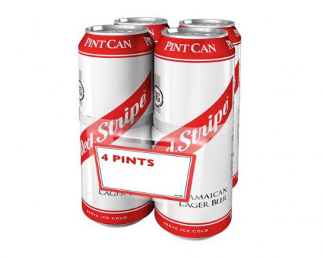 Red Stripe Pint Beer 4/568Ml
