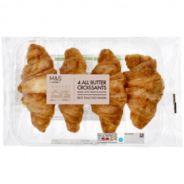 M S Mad Alle Smør Croissanter 4Pk