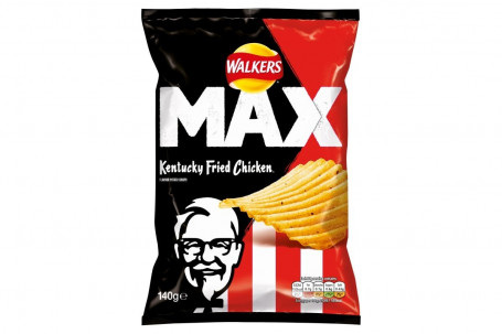 Walkers Max Kentucky Fried Chicken Chipsy 140G