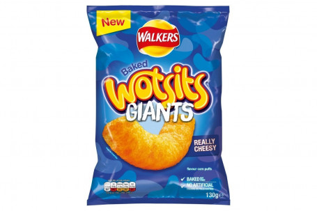 Walkers Wotsits Giants Kaas Snacks 130G
