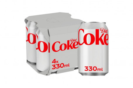 Diet Coke 330Ml 4Pk