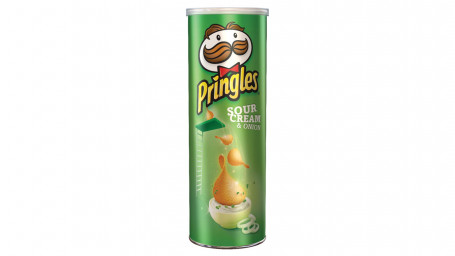 Pringles Cremefraiche Løgdelingschips 200G