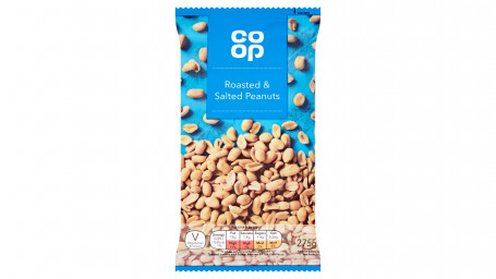 Co Op Ristede Saltede Peanuts 275G