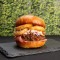 Hamburger Di Pulled Beef E Bacon (5563 Kj)