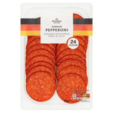 Pepperoni German Morrisons 120G