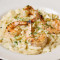Lunch Special Fettucini Alfredo with Shrimp