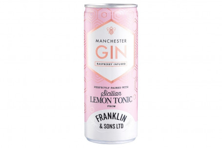 Manchester Pink Gin Lemon Tonic 250 Ml