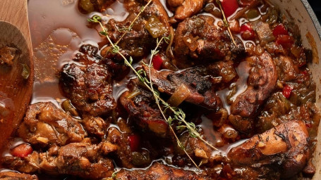 3. Brown Stew Chicken