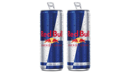 2 Red Bull Energy Drinks