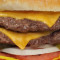 Homemade 1/2 Lb Double Cheeseburger Combo