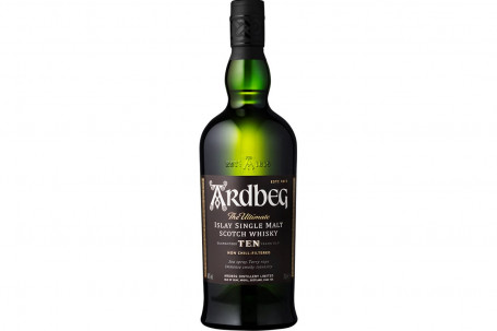 Ardbeg 10 Year Old Single Malt Whisky, 46 Abv