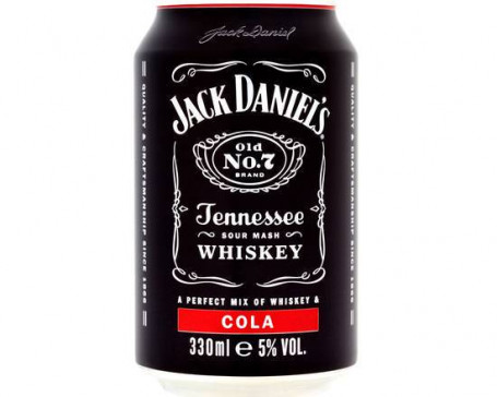 Jack Daniels And Cola (330 Ml)