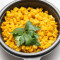 Sweetcorn bowl with vegan butter and spices