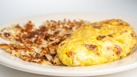 Meaty Cheesy Omelet