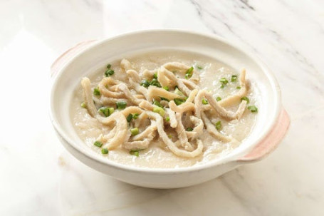 Xián Shòu Ròu Zhōu Porridge With Salted Pork