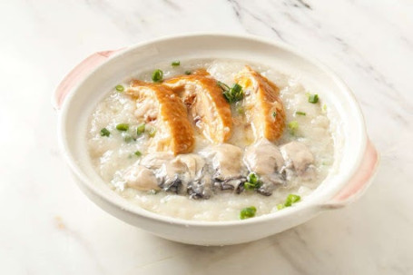 Guì Fēi Jī Háo Zǐ Zhōu Porridge With Chicken And Small Oysters