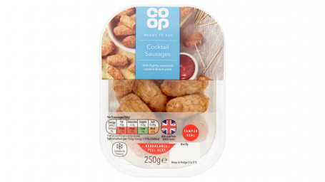 Co op Cocktail Sausages 250g