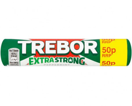 Trebor Ex Strong Mint Roll (40 G)