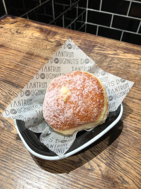 Rhubarb Custard Doughnut