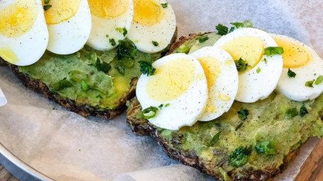 Double Avocado Toast W/Out Egg