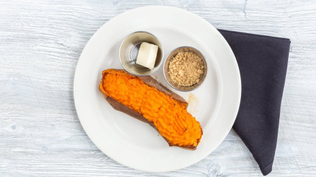 Doubled Baked Sweet Potato