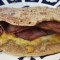Derbyshire Oatcake With Cheese Bacon