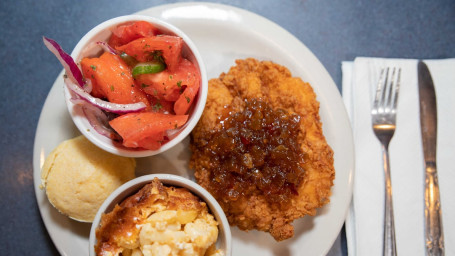 Thyme-Black Pepper Fried Boneless Chicken