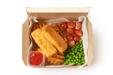 Fish Fingers With Baked Fries