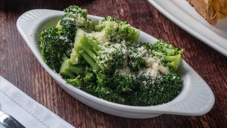 Steamed Broccoli W/ Parmesan