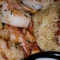 Grilled Seafood Platter, Salmon, Crab Cake, Jumbo Shrimp