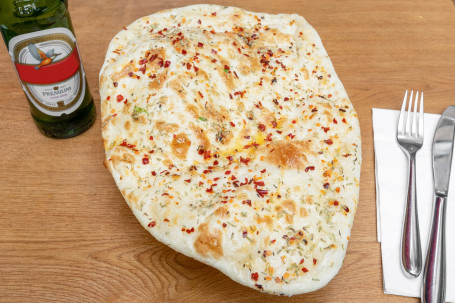 Rosemary Chili Flakes Naan (Chef Gomes' Creation)