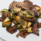 Sauteed Brussel Sprout with Beef