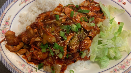 C.55 Sweet Spicy Beef Teriyaki Bowl