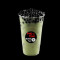 D1. Macha Green Milk Bubble Tea(Large, 24Oz)