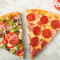 Two Super Slices W/ Topping Reg. Soft Drink