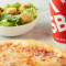 Combo: One Slice- Ny Cheese Pizza, Side Dish Regular Soft Drink