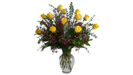 Ultimate Dozen Yellow Roses