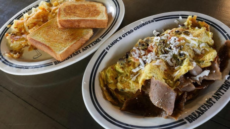 Greek Omelet W/Gyro