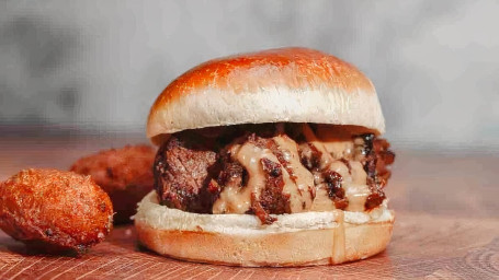 Brisket Burnt Ends Sandwich (Certified Angus Beef)