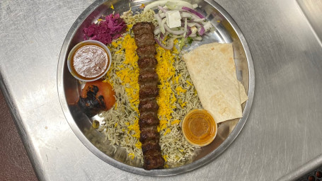 Lamb Koubideh Plate