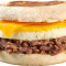 Steak Egg And Cheese Muffin
