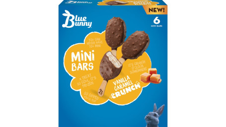 Blue Bunny Vanilla Caramel Crunch Mini Bars