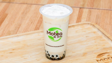 House Bubble Green Milk Tea Cold Zhāo Pái Zhēn Zhū Nǎi Lǜ Lěng Yǐn