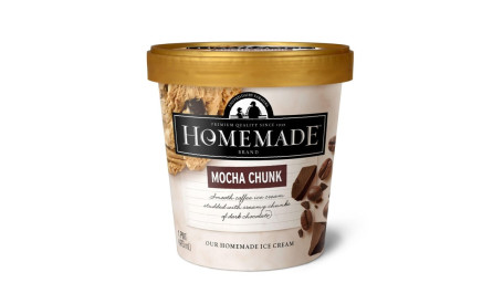 Pint Homemade Brand Mocha Chunk Ice Cream