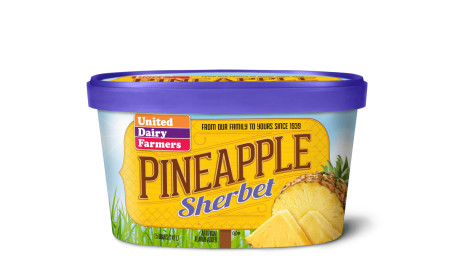 48Oz Udf Pineapple Sherbet