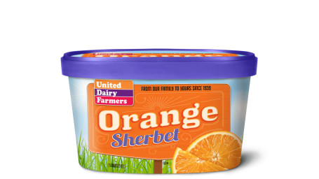 48Oz Udf Orange Sherbet